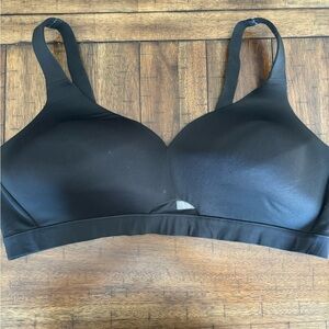 Cacique Black Seamless Sports Bra